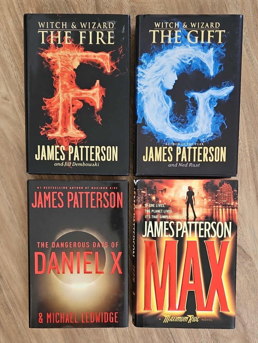 4 BOOKS | James Patterson Hardcover Books